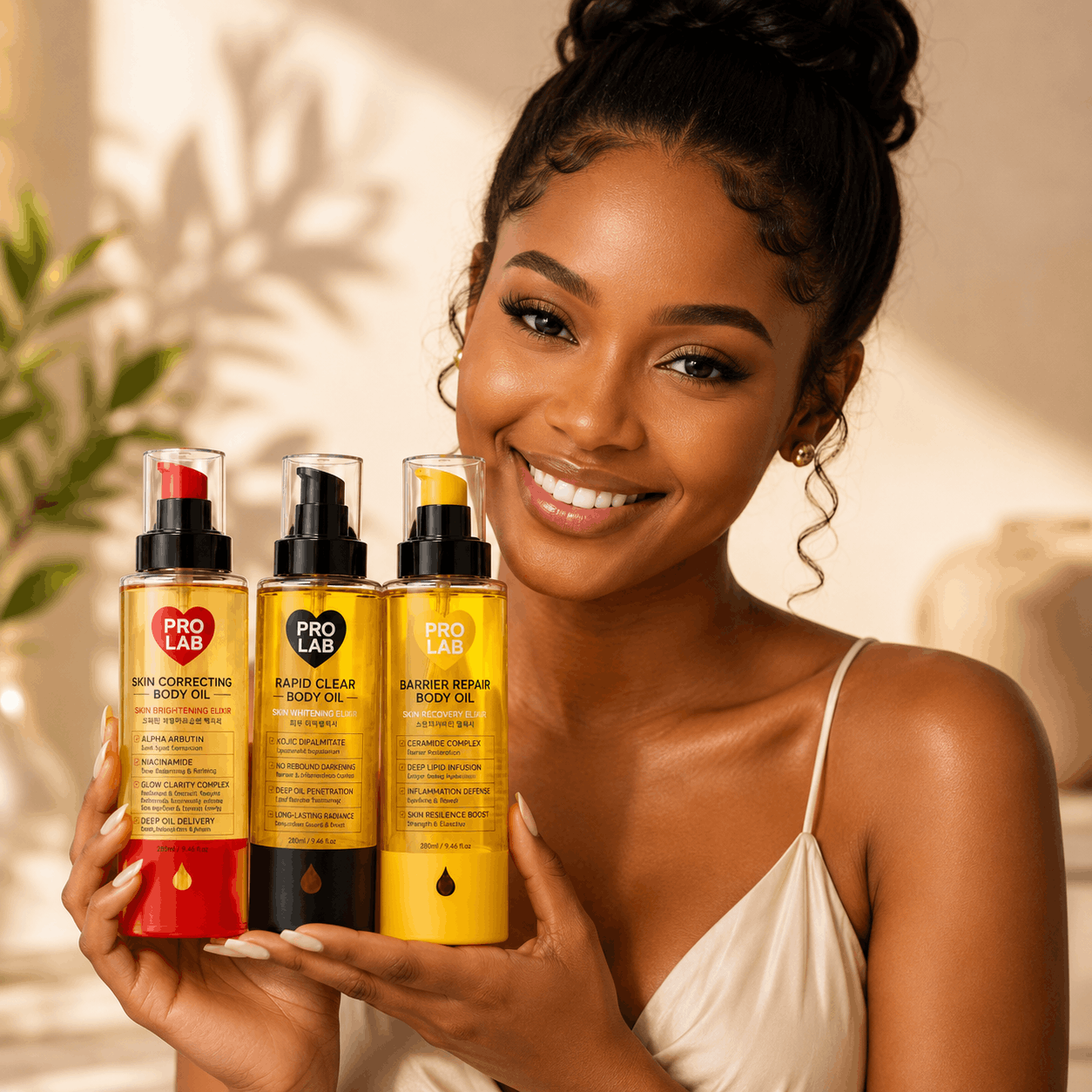Premium natural skincare ingredients