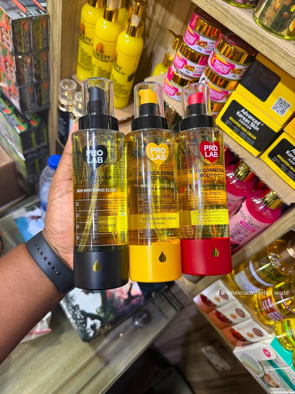 PRO LAB 4-in-1 Body Oil luxury product